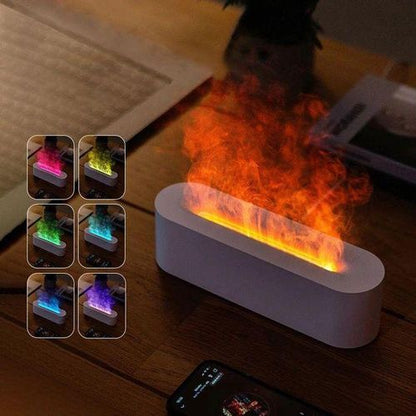 Home Flame Aroma Diffuser | جهاز توزيع الروائح بتصميم اللهب المنزلي