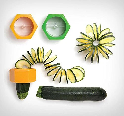 TwistSlice Vegetable Spiral Cutter  قطاعة الخضار الحلزونية TwistSlice