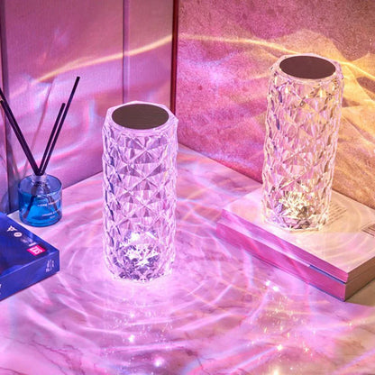 LED Crystal Table Lamp مصباح طاولة كريستال LED