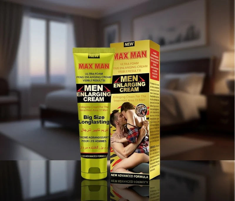 MAX MAN - Ultra Foam Men Enlarging Cream