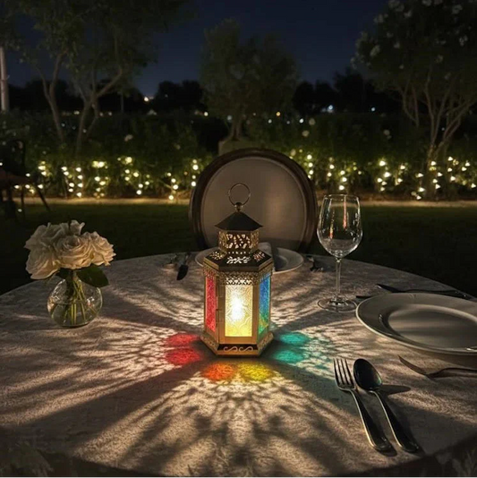 Mini Decorative Metal Lantern فانوس معدني ديكوري صغير