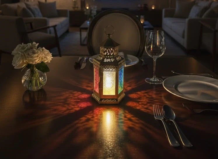 Mini Decorative Metal Lantern فانوس معدني ديكوري صغير