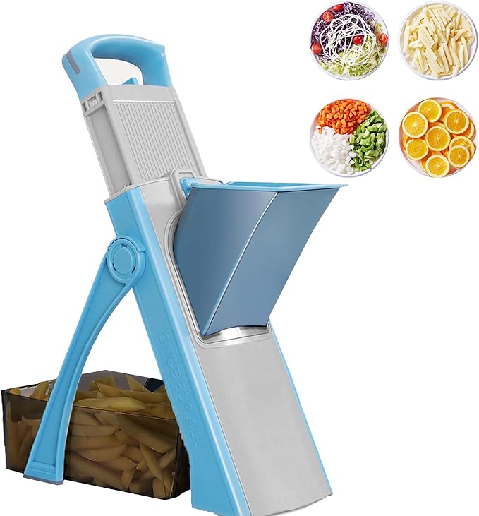 Multi-Function Vegetable Cutter with Storage Box  قطاعة الخضار متعددة الوظائف مع صندوق تخزين