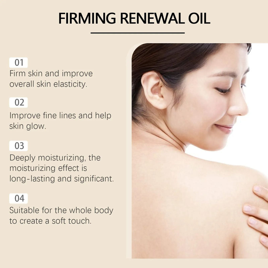 Bee venom firming and renewal oil
